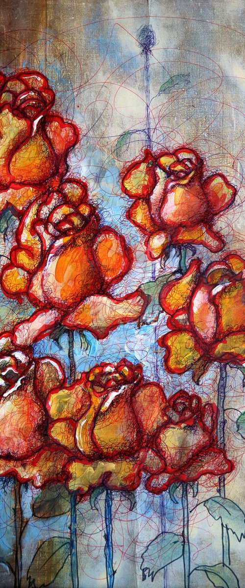 Fantasy with Flowers 260 by Rakhmet Redzhepov