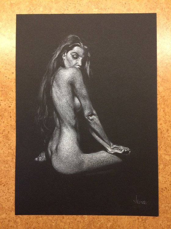 Nude noir #294 (21X29)cm