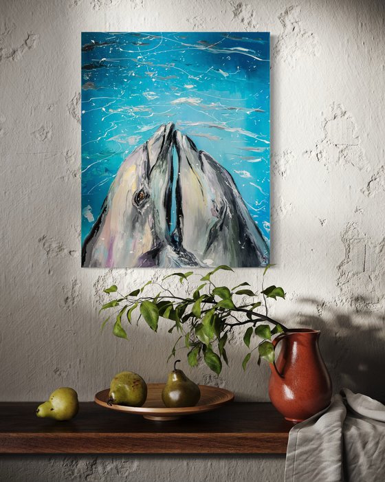 Dolphin love