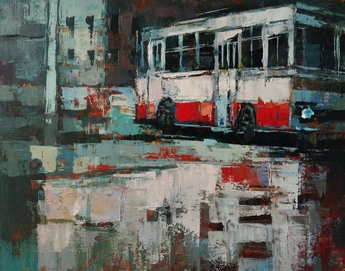 Crimson Commute by Narek Qochunc