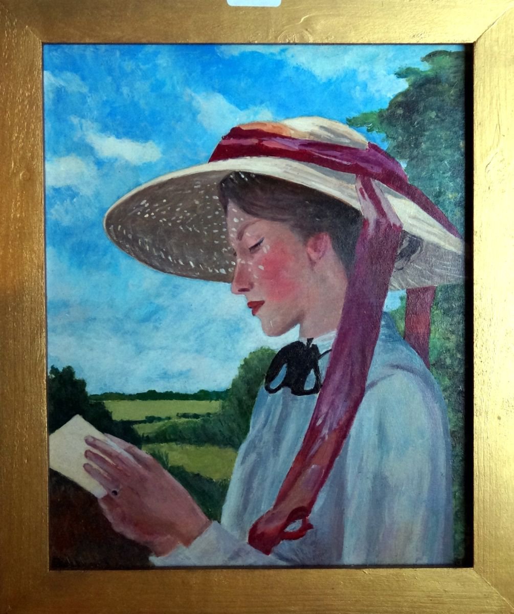 The Letter (After Laura Knight) by Tim Treagust
