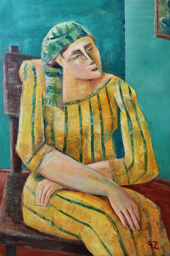 Seated in Thought