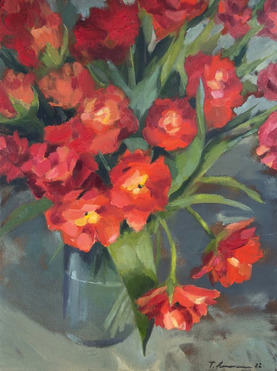 Red Tulips