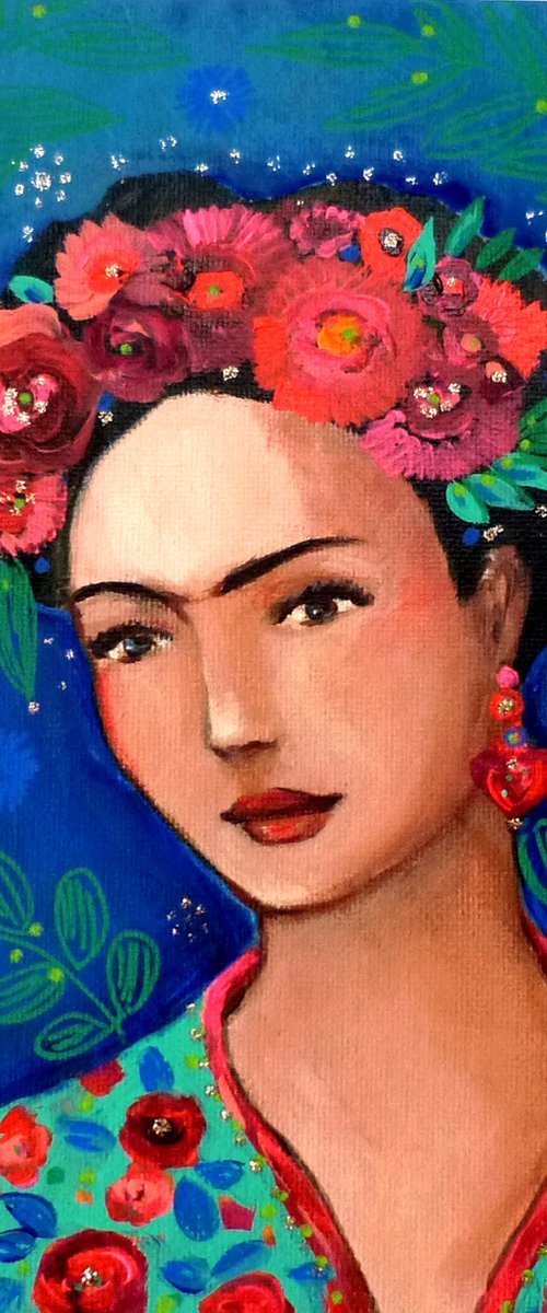 Eva Frida 16x24 cm by Loetitia Pillault