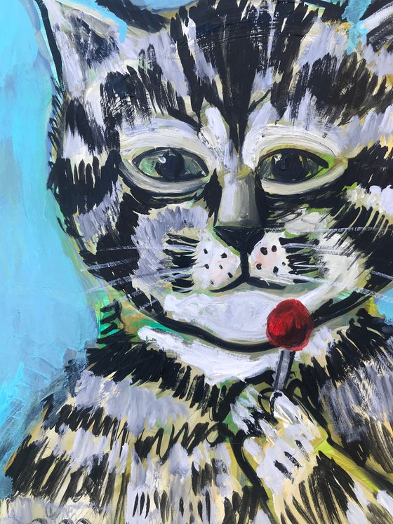 lollipop Cat