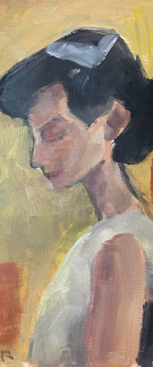 “Portrait Of A Woman” On P... by Ryan  Louder