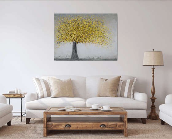 Happy Yellow Tree