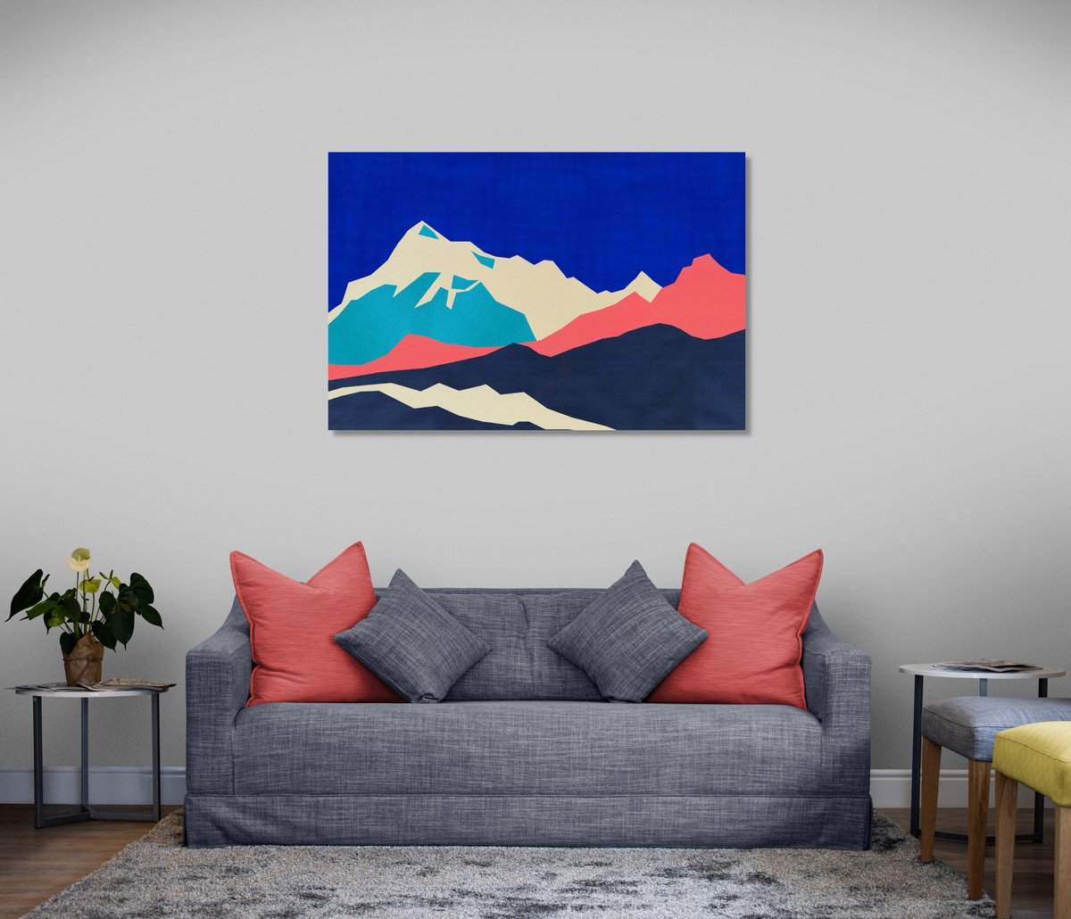  Mountain Breaths #03 By Marina Krylova, 49 X 31, Artwork For Sale On Artfinder