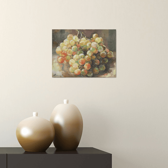 Grapes 5 (9x12'')