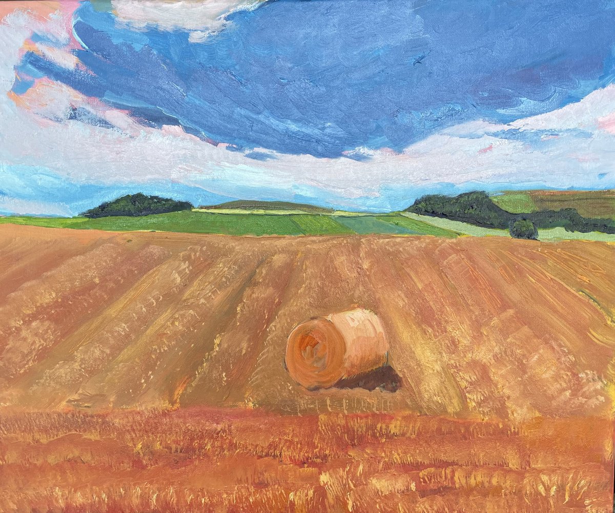 Impressionistic Landscape Oil Painting By Stephen Howard Harrison, 24 X 20", 