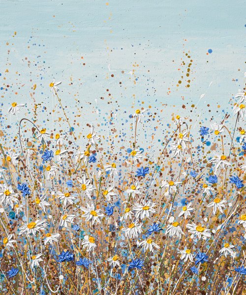 Daisies in September by Olga Tkachyk