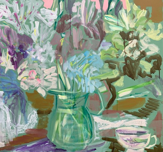 ''Green Still Life"
