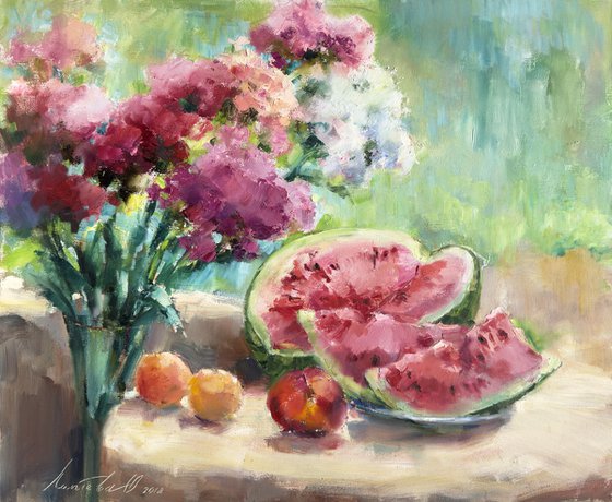 Juicy watermelon