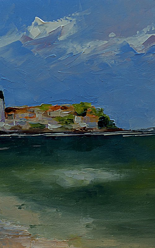 Small village on Adriatic coast. Croatian coast by Marinko Šaric