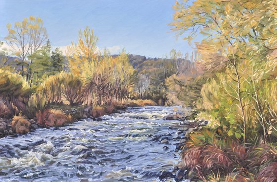 The Loire, autumn morning