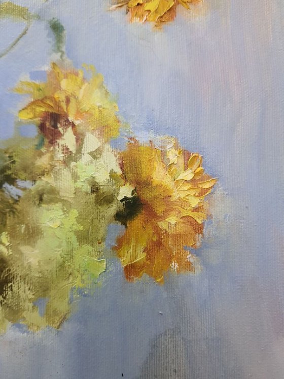 The sun is made up of flowers