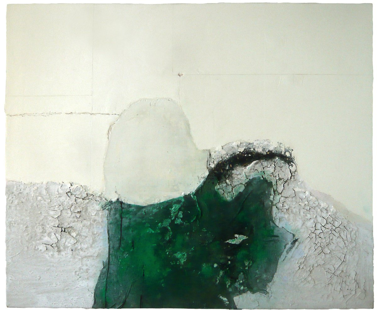 Organic Abstract Painting By Jaroslaw Broitman, 47 X 40, Untitled 107. 2017, Original Artwork