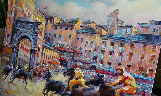 Siena Palio - horse racing