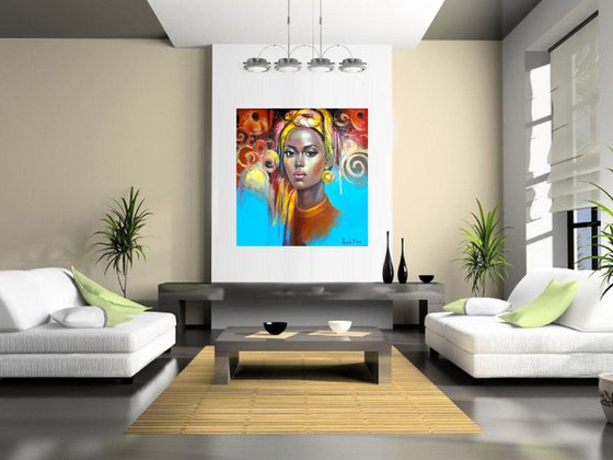 " African Beauty "