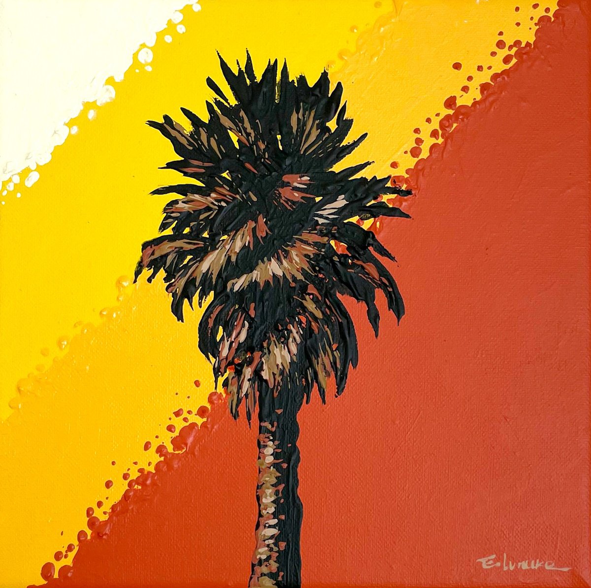 A few palms II by Eileen Lunecke
