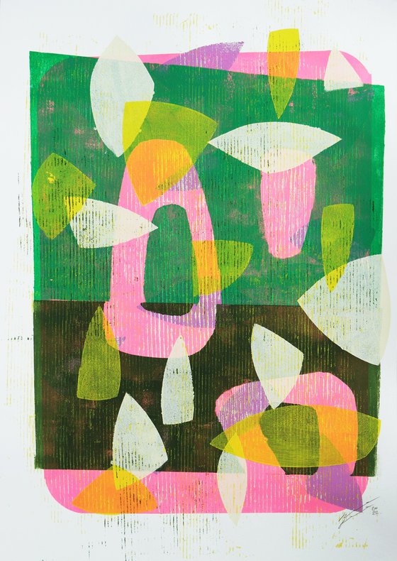 Fractured green