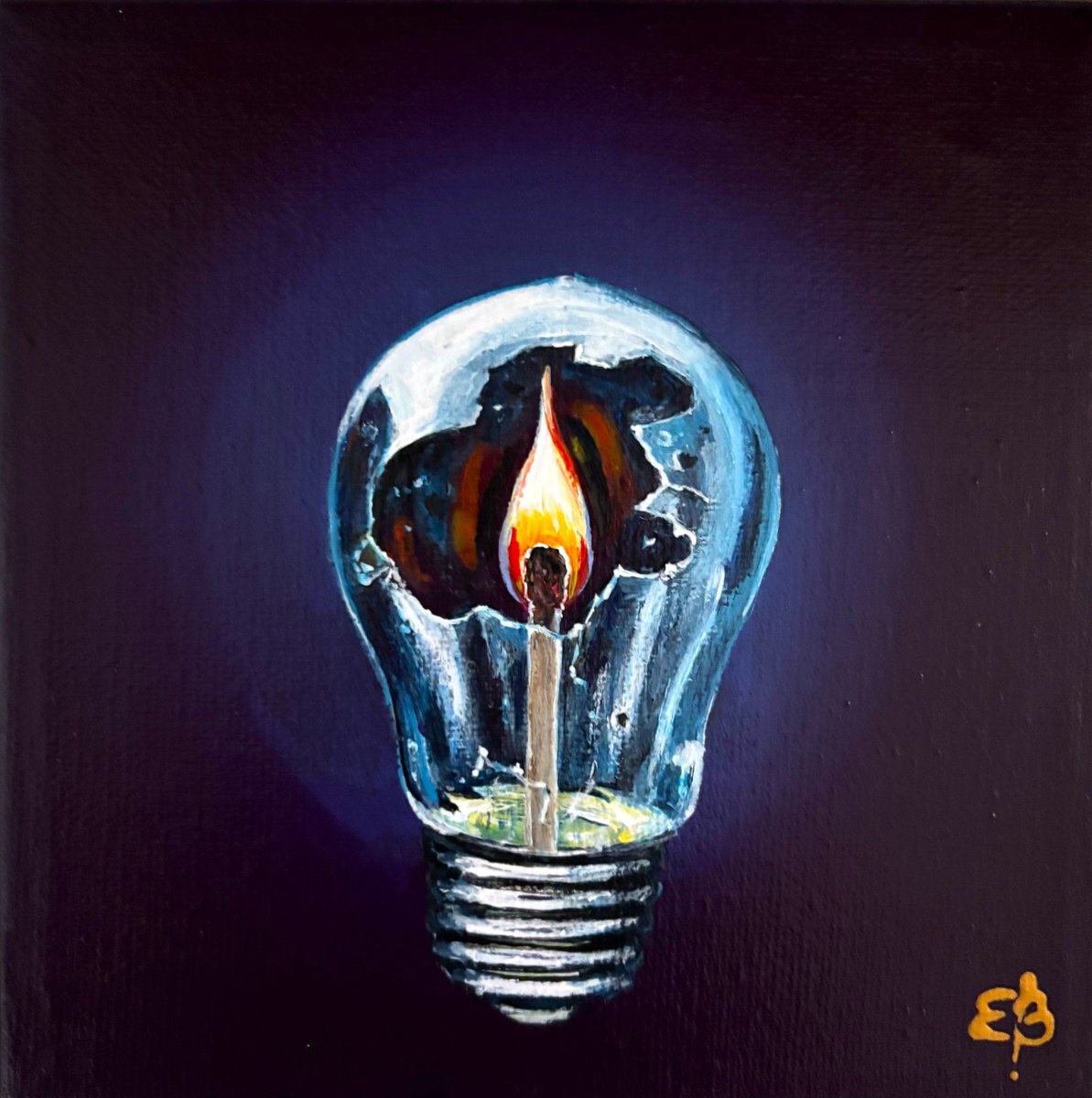 Perfect Match #25 By Lena Smirnova, 6 X 6, Artwork For Sale On Artfinder