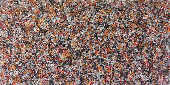 Abstract painting by M.Y.