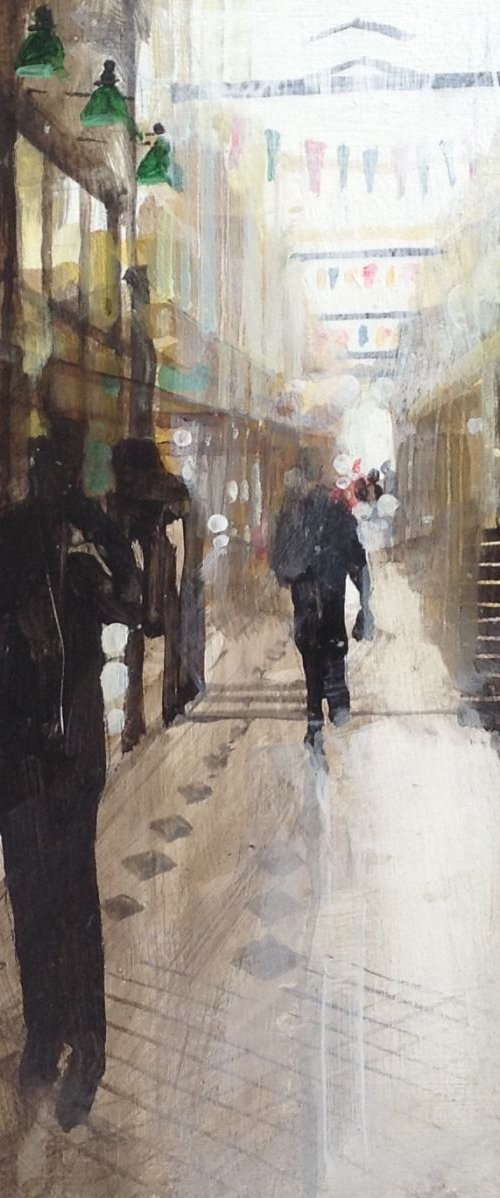 Passage du Grand Cerf, off Rue St Denis, Paris by Julian Sutherland-Beatson