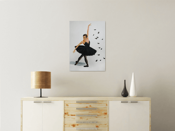 Black Swan. Ballet./  ORIGINAL PAINTING