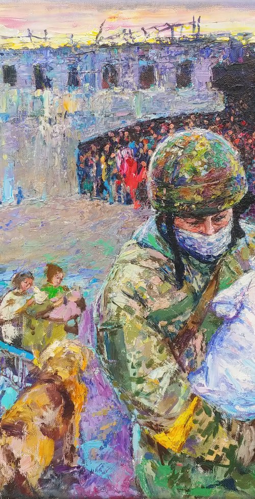 Irpin. Evacuation. by Svitlana Gunchenko