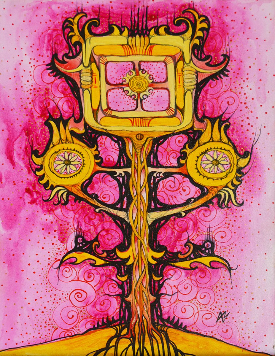 Fantastic tree of life. by Lidia Matviyenko