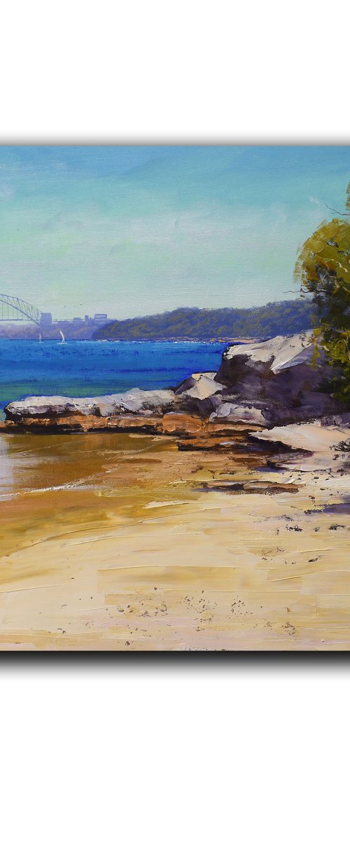 Milk Beach Sydney Harbour by Graham Gercken