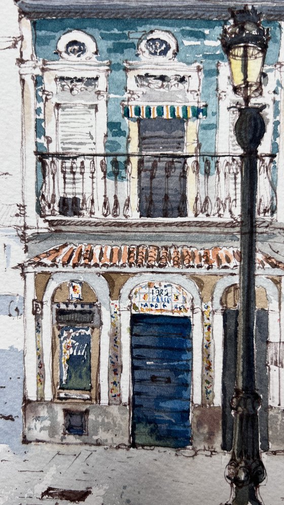 Valencia's Sunlit Pai(Diptych)