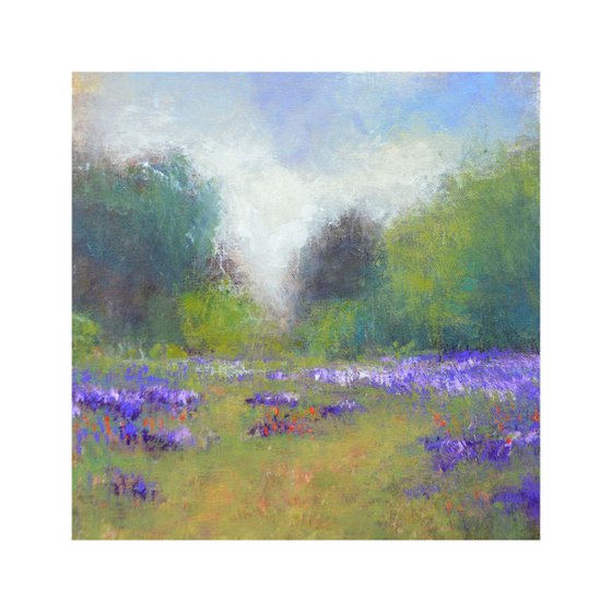 Lavender Farm Field 12x12 inches