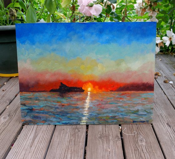 Seascape, Sea Stories - Sunset 3