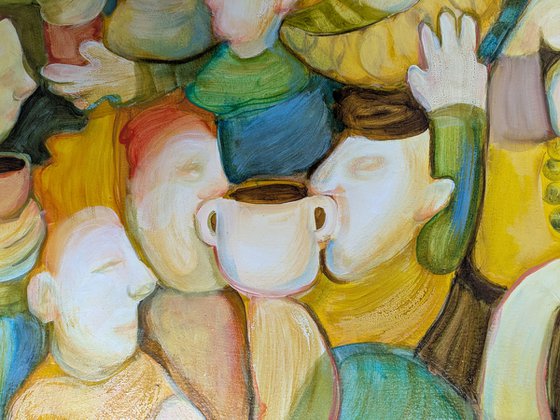 Coffee yoga