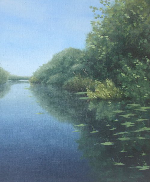 River Rother in the Summer by Hannah Buchanan