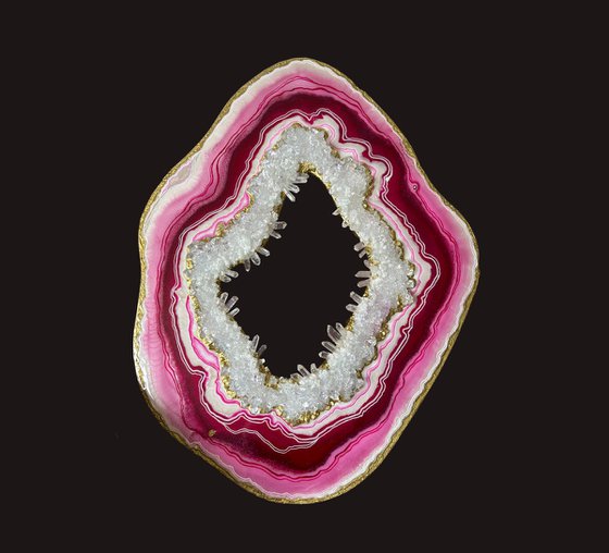 Fuchsia  Geode