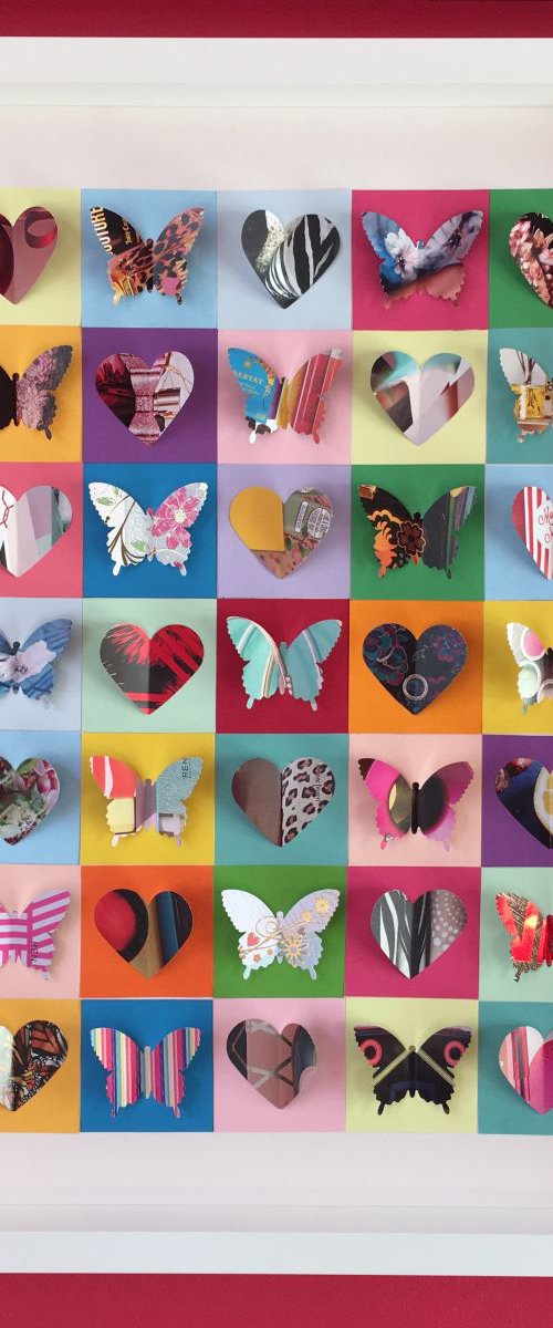 I love Butterflies by Hernan Reinoso