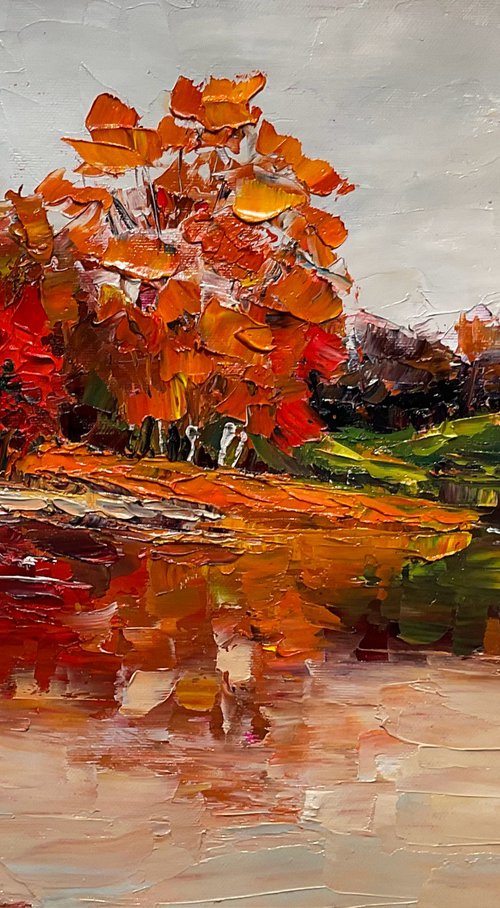 Red Autumn by Mariia Hyhar