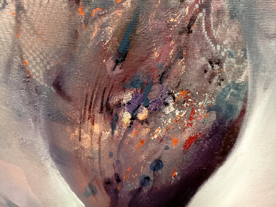 Flowers Melting into Autumn