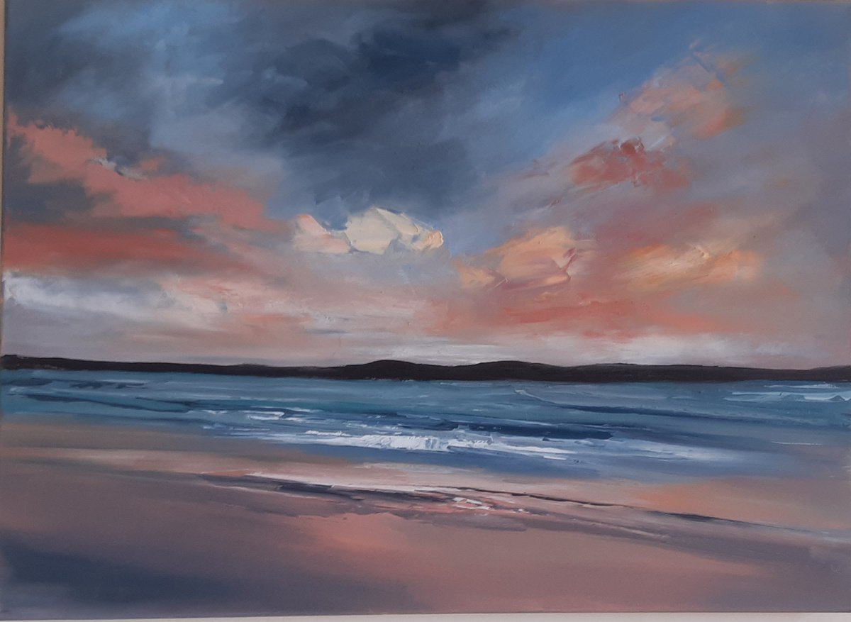 Sunrise Scarista beach isle of harris by Steve Keenan