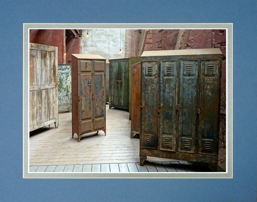 Urban Rustic Locker Room by Robin Clarke