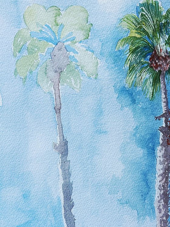 Dueling Palms