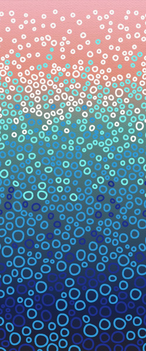 Beach Bubble Print by Jennifer Bell