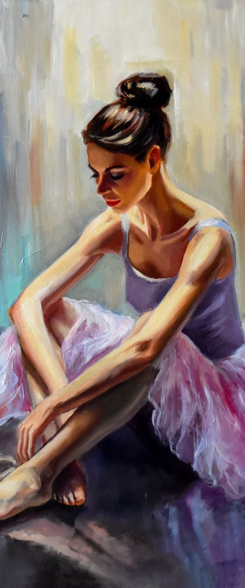 Ballerina, after performance by Serghei Ghetiu