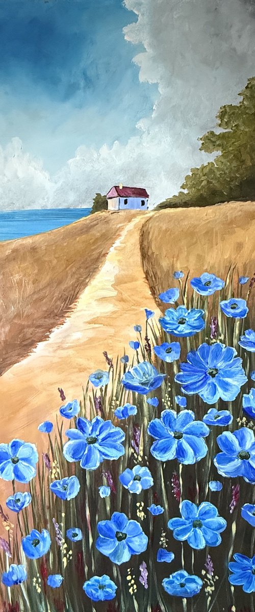 Peaceful Horizon by Aisha Haider
