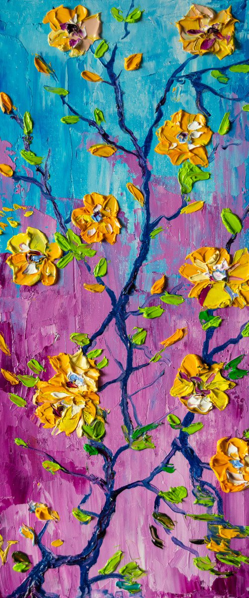 Yellow blossoms by Vladyslav Durniev