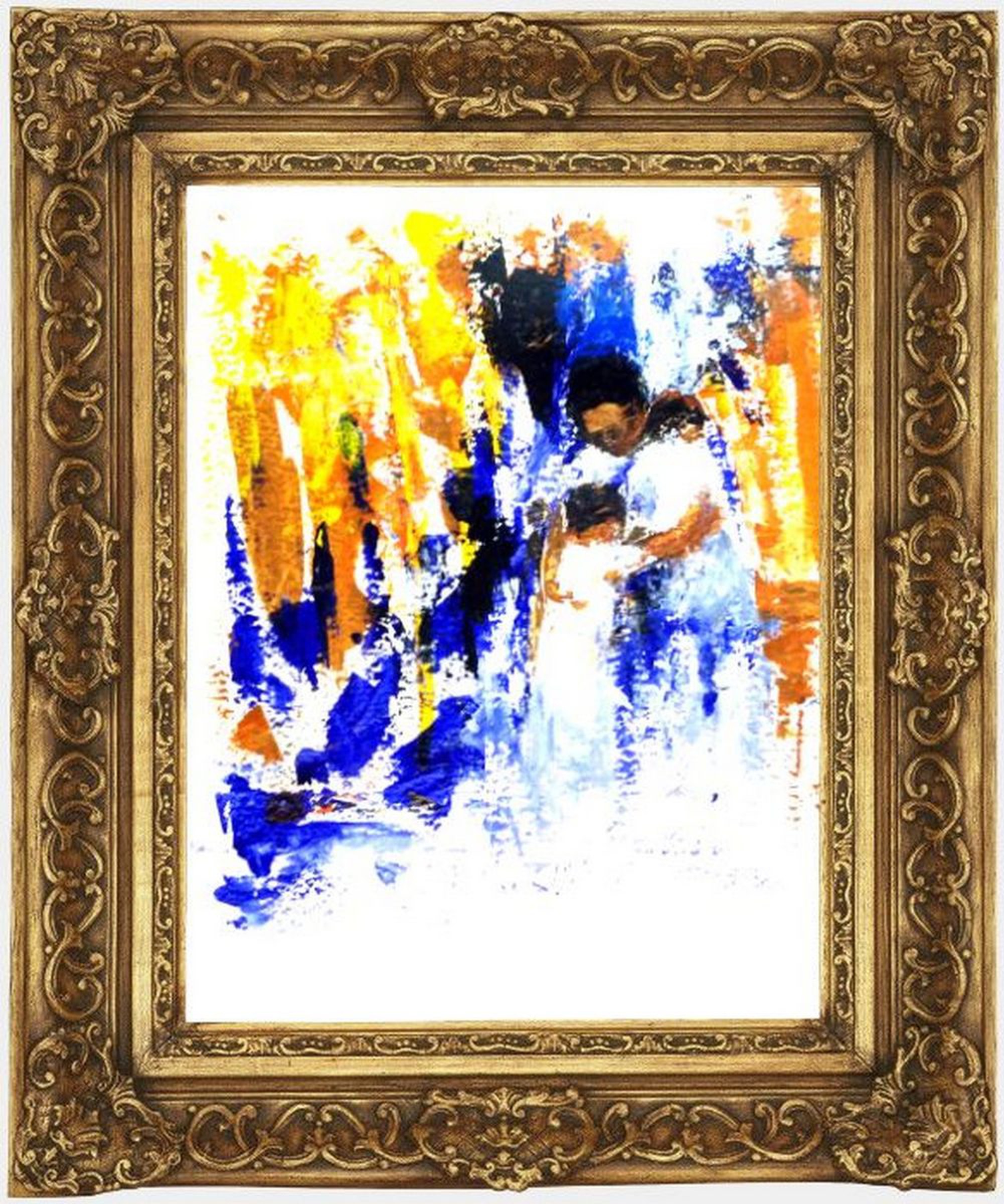 My Mother My Best Friend Acrylic On Paper 9 7 Artfinder