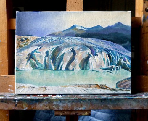 glacier du Rhone by Danielle ARNAL